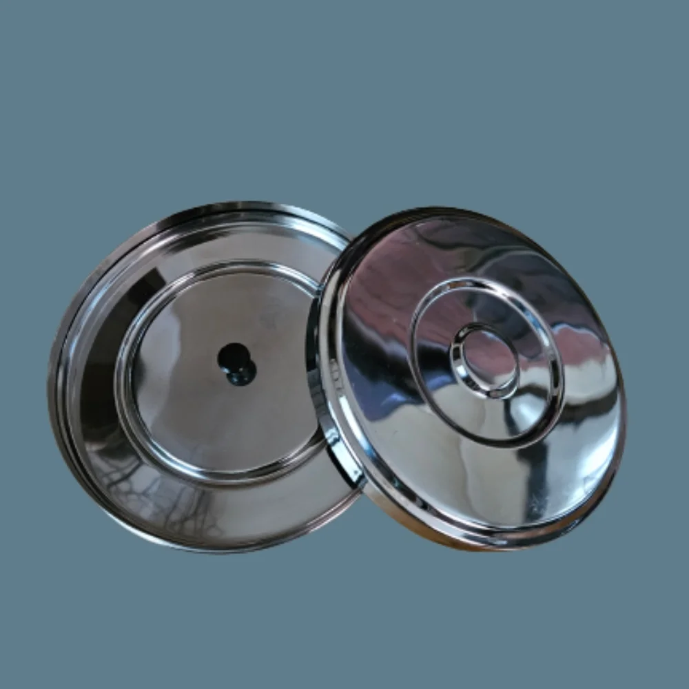 Sharda Indian 18/8 Compact Stainless Steel 7 quanity Spice Container
